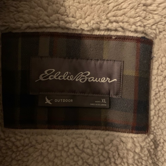 Eddie Bauer- Men’s Plaid Shirt-Jacket - great condition - Picture 6 of 6